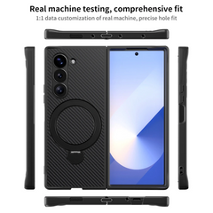 Samsung Z Flod Magnetic 360 Rotating Bracket Anti-Fall Phone Case