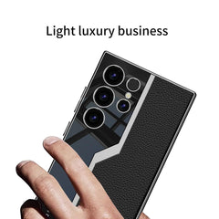 Samsung Business Electroplated Leather Case (No pen included)