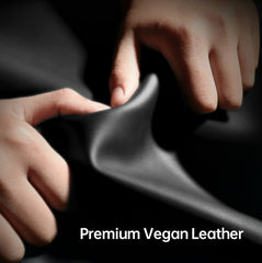 Magnetic Stand Vegan Leather Case | Electroplated Edge, MagSafe Ready