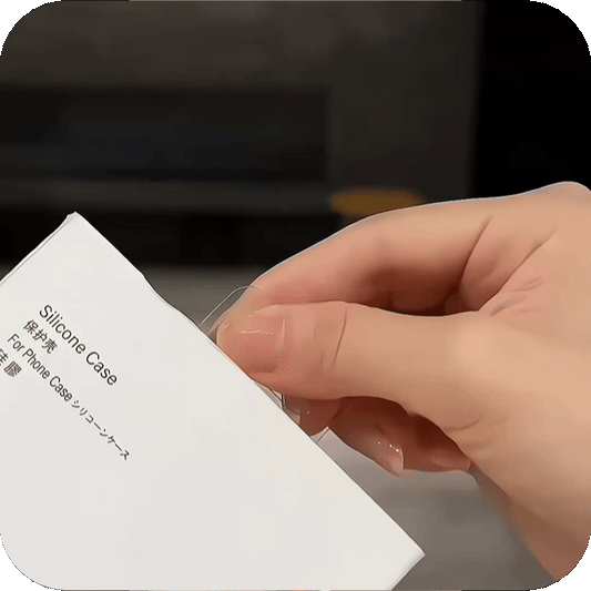 AIRKAS Luxury Glitter Hard Plating Clear Case for iPhone  17