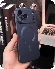 AIRKAS iPhone 17 Series Borderless Magnetic Case with Lens Protection