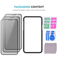 Apple High-end privacy screen protector with installation tool (3-Pack)