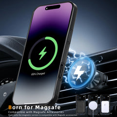 Forged Carbon Fiber Lightweight Magnetic Drop-proof Phone Case  For iPhone 17 / 16 Pro Max