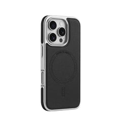 Magnetic Slim Vegan Leather Case | Electroplated Edge, MagSafe Ready