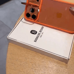 AIRKAS HD Clear Magnetic Shockproof Case for iPhone 17-14 Series Lens Holder