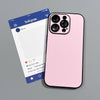 Minimalist Leather Texture Elegant Paste  iPhone Case