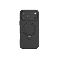 AIRKAS Folding Stand Silicone Case with MagSafe For iPhone 16 / 17 Pro Max