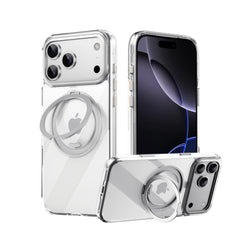 New Upgraded 360° Rotating Stand Magnetic Support High-End Case for iPhone 17