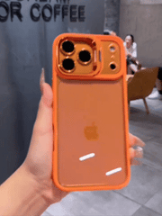 AIRKAS HD Clear Magnetic Shockproof Case for iPhone 17-14 Series Lens Holder