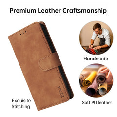 3-in-1 Flip Leather Phone Case - Premium Protection for Modern Men iPhone 16/15/14 Pro Max