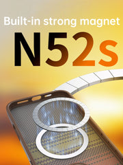Magnetic Carbon Fiber Texture Case for iPhone