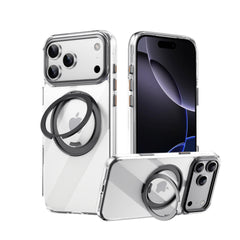 New Upgraded 360° Rotating Stand Magnetic Support High-End Case for iPhone 17