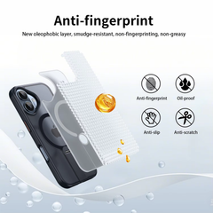 AIRKAS iPhone 17 Pro Max Magnetic Case – Shockproof with Vertical Stand & MagSafe