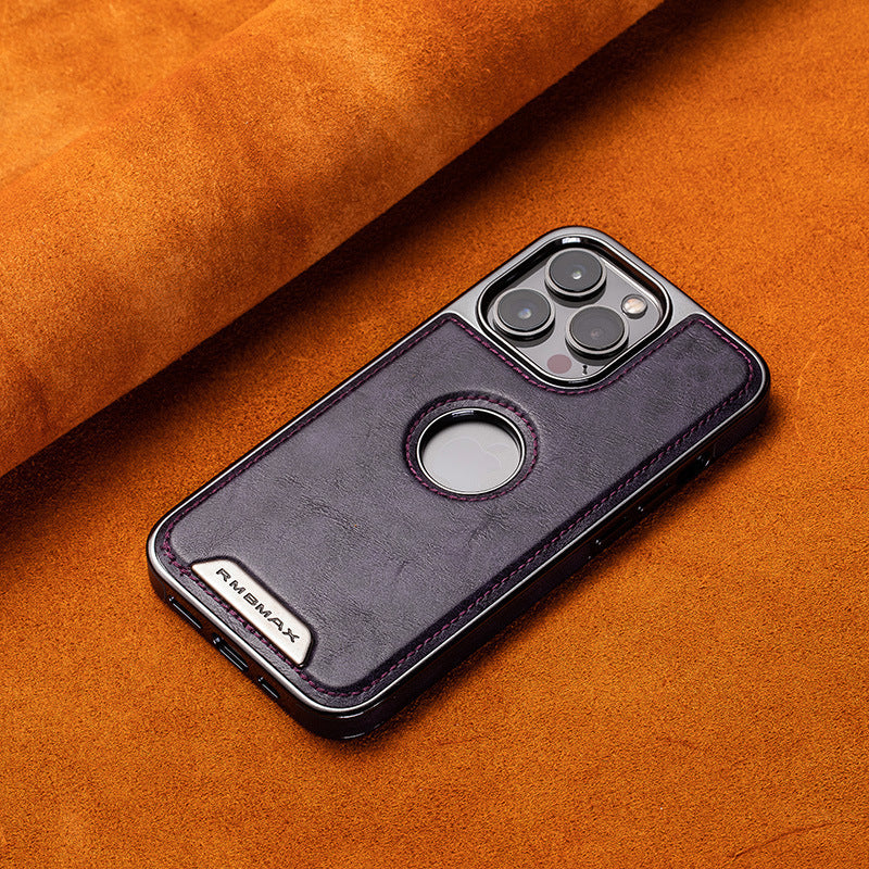 Uninclude Luxury Leather Built-in MagSafe Case for iPhone (card holder uninclude ...