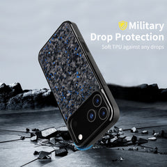 Forged Carbon Fiber Lightweight Magnetic Drop-proof Phone Case  For iPhone 17 / 16 Pro Max