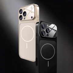 AIRKAS Glass Large Window Magnetic Protection Case For iPhone 17/Pro/Max