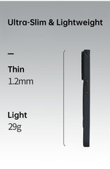 Carbon Composite Case with Smooth Magnetic Stand Integration