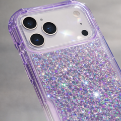 AIRKAS Bling Glitter iPhone Case with Crystal Wrist Strap – Shockproof Full Protection