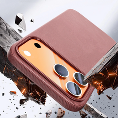 AIRKAS MagSafe Tech Fabric Protection Case for iPhone 17 Pro Max – Wireless Charging Compatibility