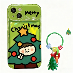 AIRKAS Santa Mirror Flip Case | AIRKAS for iPhone 16 Pro