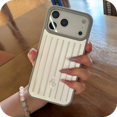 AIRKAS iPhone 17 Pro Max  Titanium Luggage Case with Airbag Drop Protection