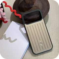 AIRKAS iPhone 17 Pro Max  Titanium Luggage Case with Airbag Drop Protection