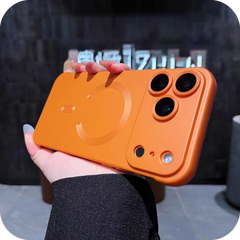 AIRKAS iPhone 17 Series Borderless Magnetic Case with Lens Protection