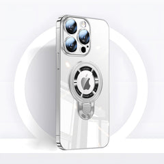 Rotating Bracket Clear Phone Case with MagSafe