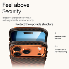 AIRKAS Carbon Weave Magnetic Case for iPhone 17 Series