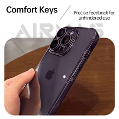 AIRKAS 360 Full Cover Ice-Clear  iPhone 17 Series Case – Anti-Yellowing & Shockproof
