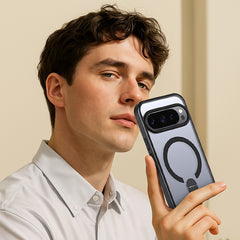 AIRKAS Google Magnetic Smooth Finish Phone Case With Stand