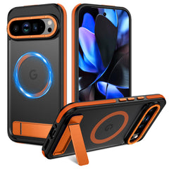 AIRKAS Google Pixel 9 Pro Electroplated Magnetic Stand Case