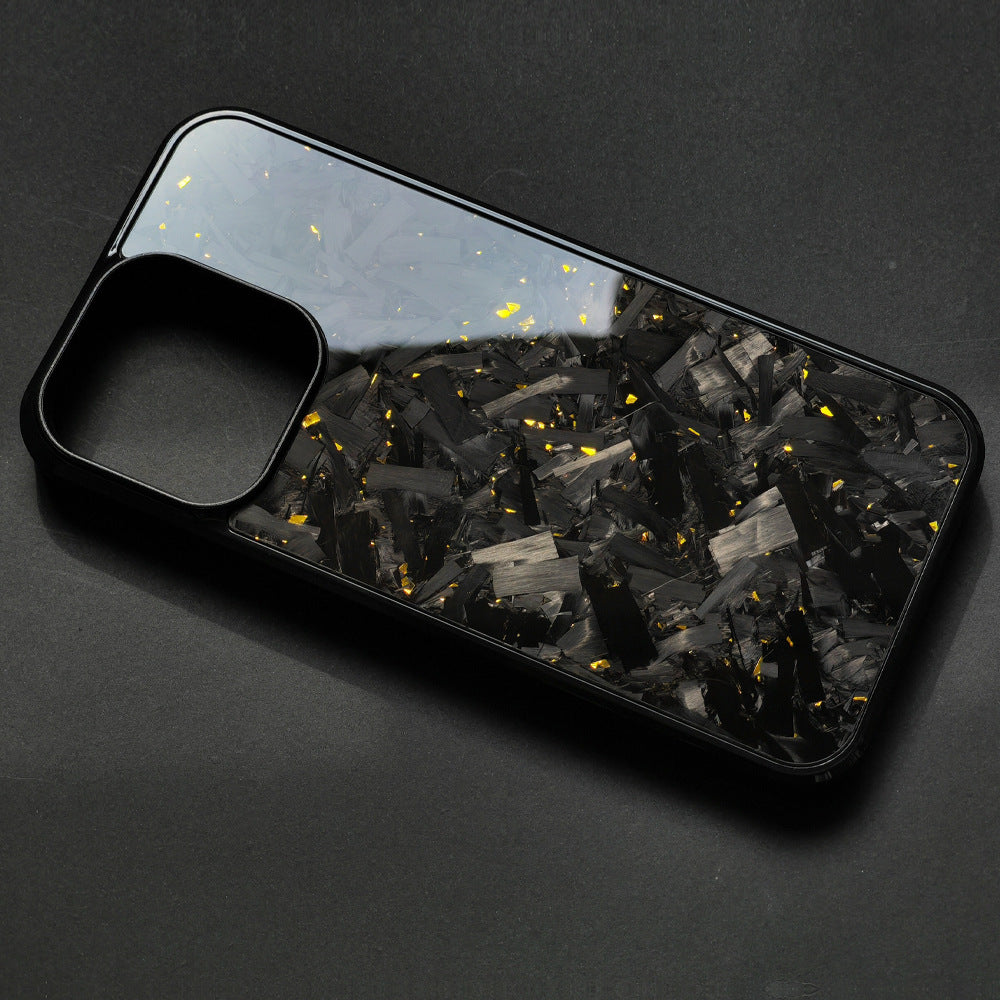 Genuine Carbon Fiber Lightweight Magnetic Drop-proof Phone Case  For iPhone 17/  16 / 15 / 14 Pro Max
