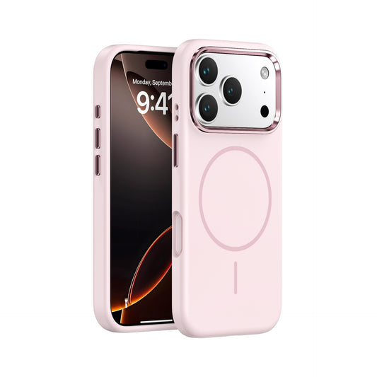 Magnetic Silicone  Protective Case for iPhone 17 – Soft Touch, MagSafe Ready
