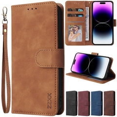 3-in-1 Flip Leather Phone Case - Premium Protection for Modern Men iPhone 16/15/14 Pro Max