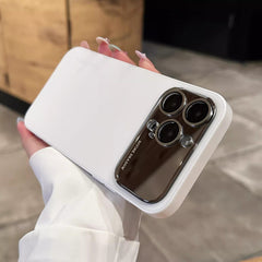 Large window mobile phone case mirror full cover