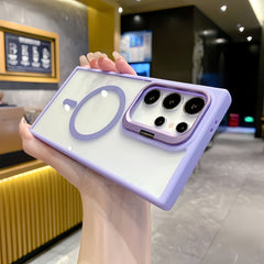 AIRKAS Transparent Lens Stand Case for Samsung S26/S25/S24 Ultra