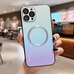 AIRKAS Gradient Shockproof MagSafe iPhone 16 Pro Max Case, Full Protection,Pretty Vibes