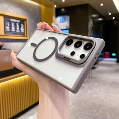 AIRKAS Transparent Lens Stand Case for Samsung S26/S25/S24 Ultra