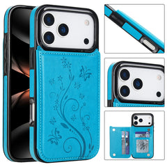 AIRKAS 2-in-1 Magnetic Card Holder Case for iPhone 17 Series