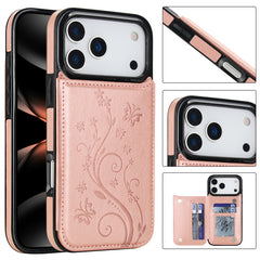 AIRKAS 2-in-1 Magnetic Card Holder Case for iPhone 17 Series