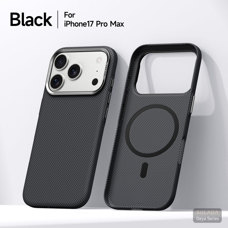 AIRKAS Rotating Bracket Metal Lens Ring Magnetic Wireless Charging Translucent Matte Cover