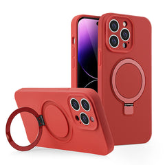 Apple Folding Stand Silicone Case with MagSafe