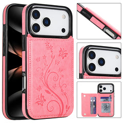 AIRKAS 2-in-1 Magnetic Card Holder Case for iPhone 17 Series