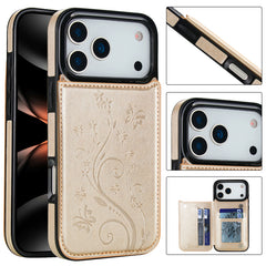 AIRKAS 2-in-1 Magnetic Card Holder Case for iPhone 17 Series