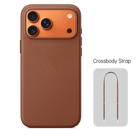 AIRKAS MagSafe Tech Fabric Protection Case for iPhone 17 Pro Max – Wireless Charging Compatibility