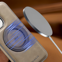 iPhone 360° Rotating Stand Leather Case with MagSafe