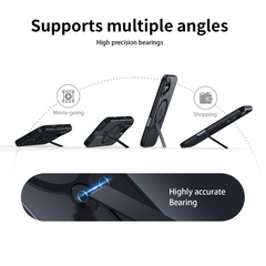 AIRKAS iPhone 17 Pro Max Magnetic Case – Shockproof with Vertical Stand & MagSafe
