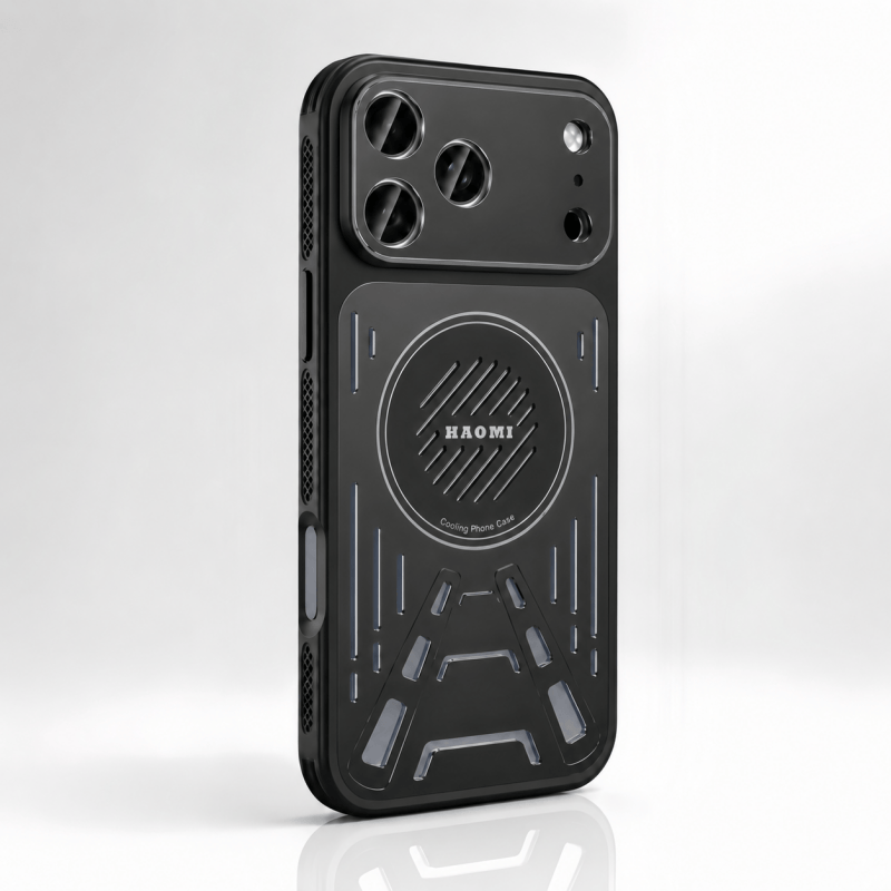 Aluminum Metal Solid Guard Cooling Magnetic iPhone Case
