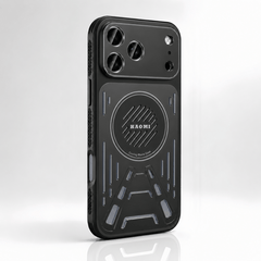 Aluminum Metal Solid Guard Cooling Magnetic iPhone Case
